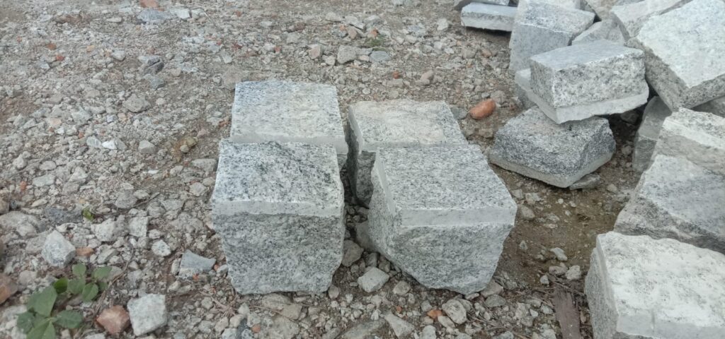 Grey Granite Cobblestone